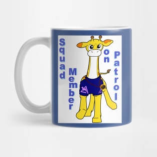 Squad Member on Patrol Mug